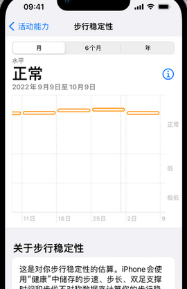 九龙坡iPhone手机维修如何在iPhone开启'步行稳定性通知'