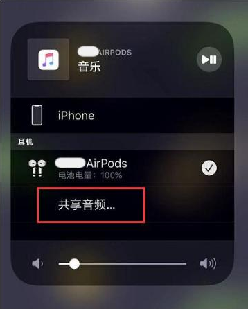 九龙坡苹果14音频维修点分享iPhone14音频共享设置方法 