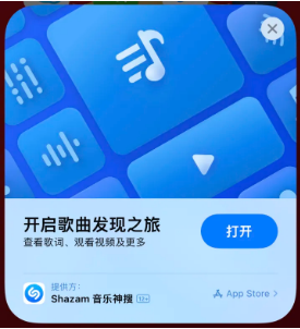 九龙坡苹果14维修站分享iPhone14音乐识别功能使用方法 