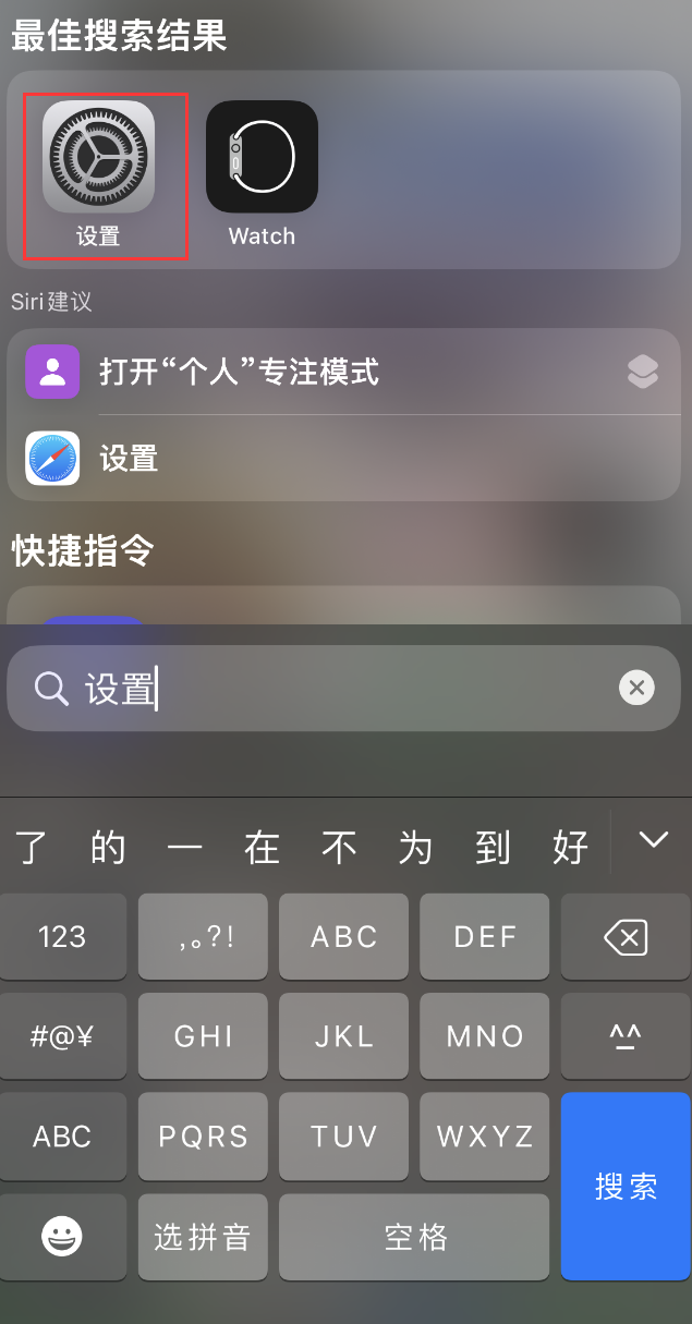 九龙坡苹果手机维修分享：iPhone 找不到“设置”或“App Store”怎么办？ 