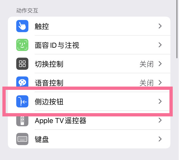 九龙坡苹果14维修店分享iPhone14 Plus侧键双击下载功能关闭方法 