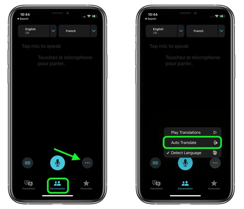 九龙坡苹果手机维修分享iOS 15 “翻译” App 新改进 